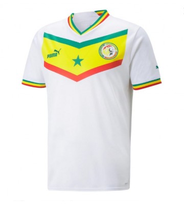 Senegal Koszulka Podstawowych MŚ 2022 Krótki Rękaw